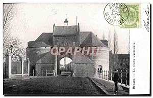 Carte Postale Ancienne Bruges La Porte Marechale