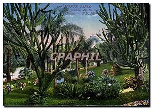 Image du vendeur pour Carte Postale Ancienne Monte Carlo Jardins du Casino Cactus mis en vente par CPAPHIL