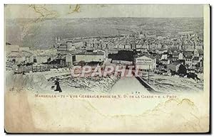 Bild des Verkufers fr Carte Postale Ancienne Marseille vue gnrale Prise De N D De La Garde zum Verkauf von CPAPHIL