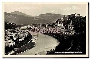 Carte Postale Ancienne Salzburg Dir Salzachstadt Von Mulln