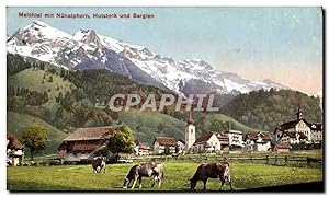 Seller image for Carte Postale Ancienne Melchtal Mit Nunalphorn Hutstock Und Barglen for sale by CPAPHIL