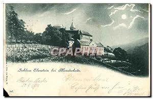 Bild des Verkufers fr Carte Postale Ancienne Schloss Elberstein bei Mondschein zum Verkauf von CPAPHIL