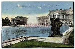 Bild des Verkufers fr Carte Postale Ancienne Versailles L'Alle Nord Du Palais Le Jour Grandes Eaux zum Verkauf von CPAPHIL