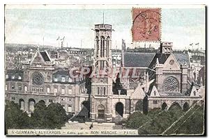 Bild des Verkufers fr Carte Postale Ancienne St Germain L'Auxerrois Edite Par Le Bon Marche Paris zum Verkauf von CPAPHIL