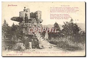 Image du vendeur pour Carte Postale Ancienne Saint Die La chaire du diable Le sapin sec mis en vente par CPAPHIL