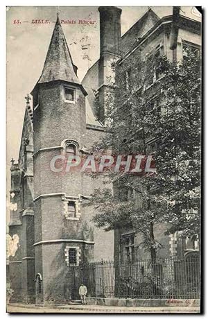 Carte Postale Ancienne Lille Palais Rihour