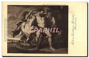 Seller image for Carte Postale Ancienne Galeries Royales De Tableaux Cassel Konigl Gemalde Galerie Cassel Rubens Hercule for sale by CPAPHIL