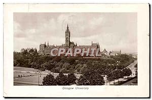 Carte Postale Ancienne Glasgow University