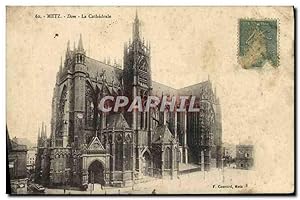 Bild des Verkufers fr Carte Postale Ancienne Metz Dom La Cathdrale zum Verkauf von CPAPHIL