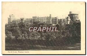 Carte Postale Ancienne North Front Windsor Castle