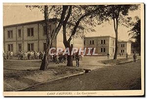 Carte Postale Ancienne Camp d'Auvours Les Casernements