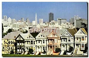 Seller image for Carte Postale Moderne San Francisco Victorian Buildings for sale by CPAPHIL