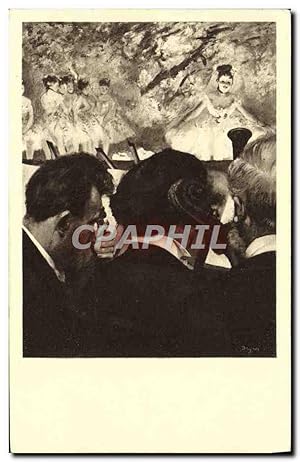 Image du vendeur pour Carte Postale Ancienne Edgar Degas Orchester mis en vente par CPAPHIL