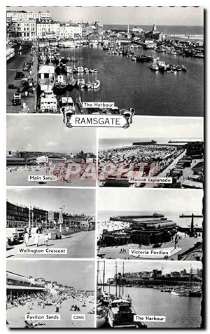 Carte Postale Moderne Ramsgate Harbour Wellington Crescent Marina esplanade