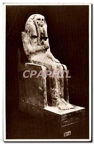 Immagine del venditore per Carte Postale Ancienne Limestone Statue Of King Zoser Egypt Egypte venduto da CPAPHIL
