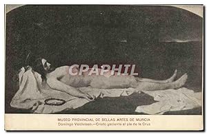 Seller image for Carte Postale Ancienne Museo Provincial De Bellas Artes De Murcia Domingo Valdivieso Cristo for sale by CPAPHIL