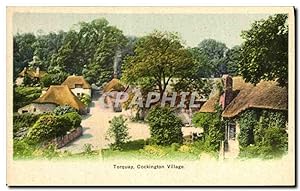 Carte Postale Ancienne Torquay Cockington Village