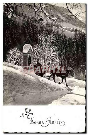 Seller image for Carte Postale Moderne Bonne Anne Traineau Cheval for sale by CPAPHIL