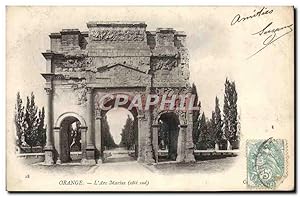 Image du vendeur pour Carte Postale Ancienne Orange L'Arc Marius mis en vente par CPAPHIL