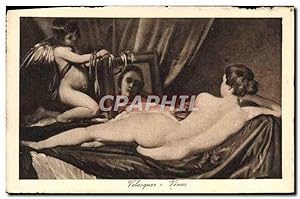 Bild des Verkufers fr Carte Postale Ancienne Velasquez Venus Erotique Venus zum Verkauf von CPAPHIL