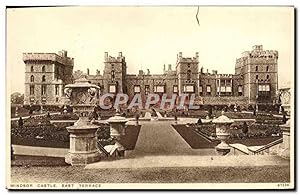 Carte Postale Ancienne Windsor Castle East Terrace