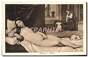 Image du vendeur pour Carte Postale Ancienne Tiziano Venus Erotique mis en vente par CPAPHIL