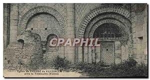 Carte Postale Ancienne Villesales Eglise du Pres la Tremouille