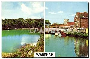 Bild des Verkufers fr Carte Postale Moderne Wareham The blue pool Old granary and South bridge zum Verkauf von CPAPHIL