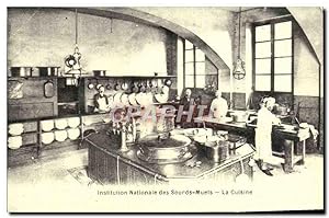 Image du vendeur pour Reproduction Institution Nationale Des Sourds Muets La Cuisine Paris mis en vente par CPAPHIL