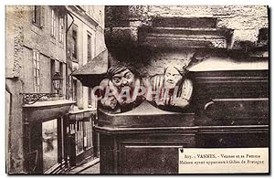 Image du vendeur pour Carte Postale Ancienne Vannes Vannes Et La Femme Maison Ayant Appartenu A Gilles Bretagne mis en vente par CPAPHIL