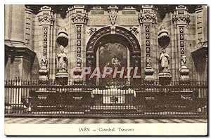 Carte Postale Ancienne Jaen Catedral Trascoro