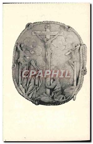 Imagen del vendedor de Carte Postale Ancienne alto relieve Calvario en alabastro Cadiz Convento de Capuchinos a la venta por CPAPHIL