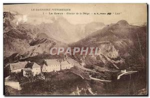Seller image for Carte Postale Ancienne Le Dauphine Pittoresque La Grave giacier De La Neige for sale by CPAPHIL