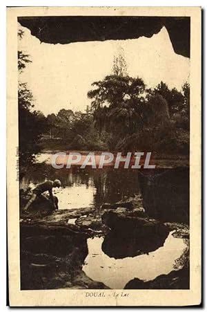 Bild des Verkufers fr Carte Postale Ancienne Douai Le Lac zum Verkauf von CPAPHIL