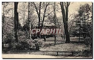 Carte Postale Ancienne Chambery Le jardin public