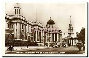Immagine del venditore per Carte Postale Ancienne National Art Gallery And St Martin's Church London venduto da CPAPHIL