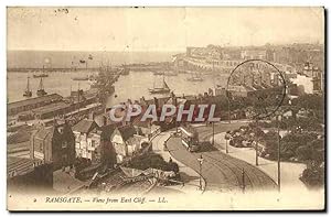 Carte Postale Ancienne Ramsgate View From East Cliff
