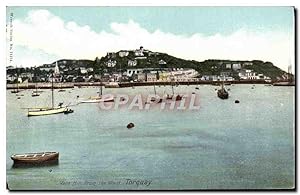 Carte Postale Ancienne Vane Hill From The West Torquay
