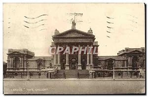 Bild des Verkufers fr Carte Postale Ancienne London Tate Gallery zum Verkauf von CPAPHIL