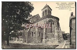 Image du vendeur pour Carte Postale Ancienne Paris Abside de L'Eglise Saint Pierre de Montmartre Ancienne dependance de l'Abbaye des Benedictins mis en vente par CPAPHIL