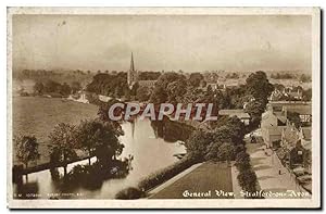 Carte Postale Ancienne Général View Stratford On Avon