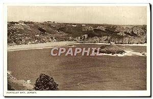 Carte Postale Ancienne Portelet Bay Jersey