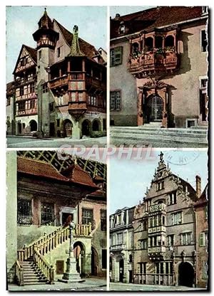 Carte Postale Moderne Colmar Maison Pfister Ancien siege de justice Escalier de l'ancienne Douane...