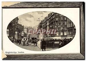 Bild des Verkufers fr Carte Postale Ancienne Knightsbridge London zum Verkauf von CPAPHIL