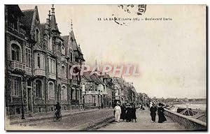 Carte Postale Ancienne La Baule Boulevard Darlu