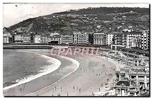 Carte Postale Moderne San Sebastian Playa de La Concha