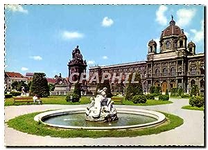 Bild des Verkufers fr Carte Postale Moderne Wien Museum mit Mario Theresia Denkmal zum Verkauf von CPAPHIL