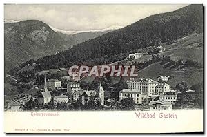 Bild des Verkufers fr Carte Postale Ancienne Kaiserpromenade Wildbad Gastein zum Verkauf von CPAPHIL