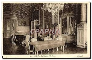 Bild des Verkufers fr Carte Postale Ancienne Vichy Le Casino Un Salon zum Verkauf von CPAPHIL