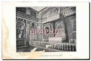 Bild des Verkufers fr Carte Postale Ancienne Coucher De Louis XIV Versailles zum Verkauf von CPAPHIL